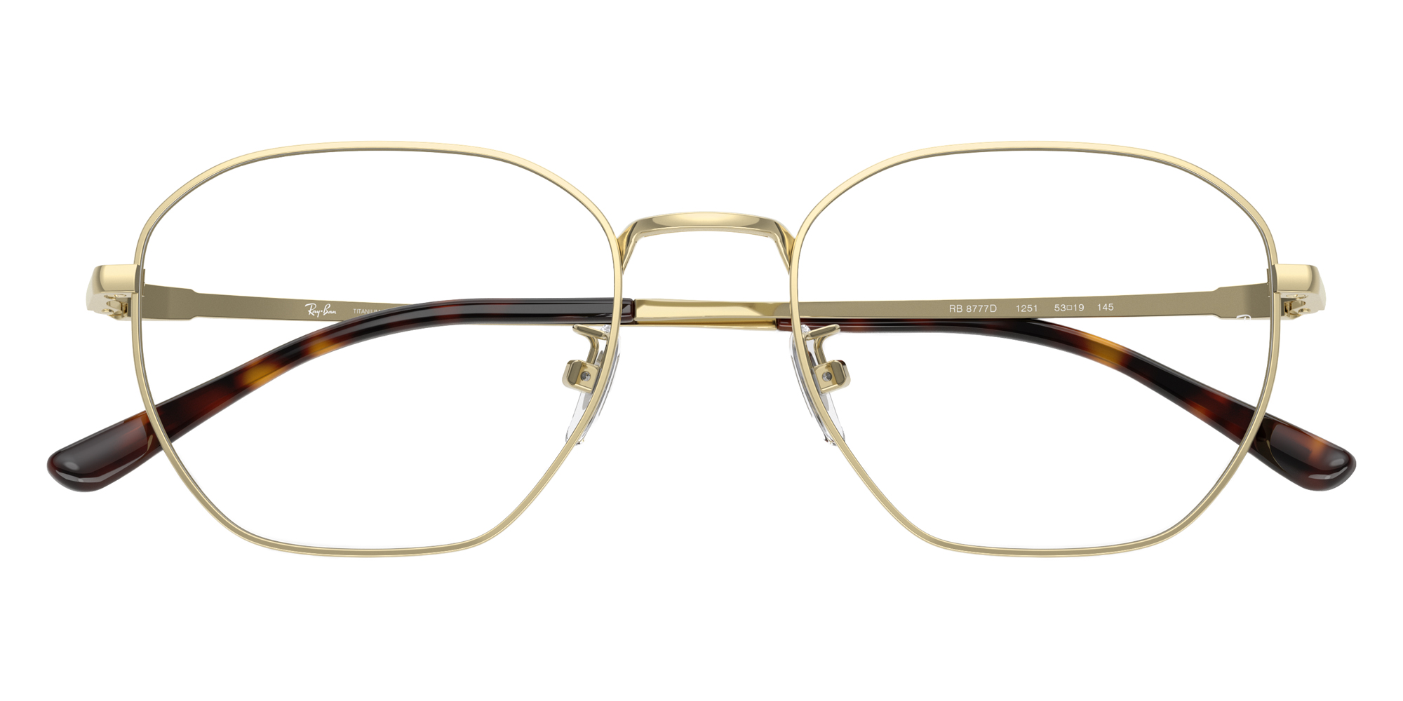 Color: Pale Gold (1251) - Ray-Ban RX8777D125153