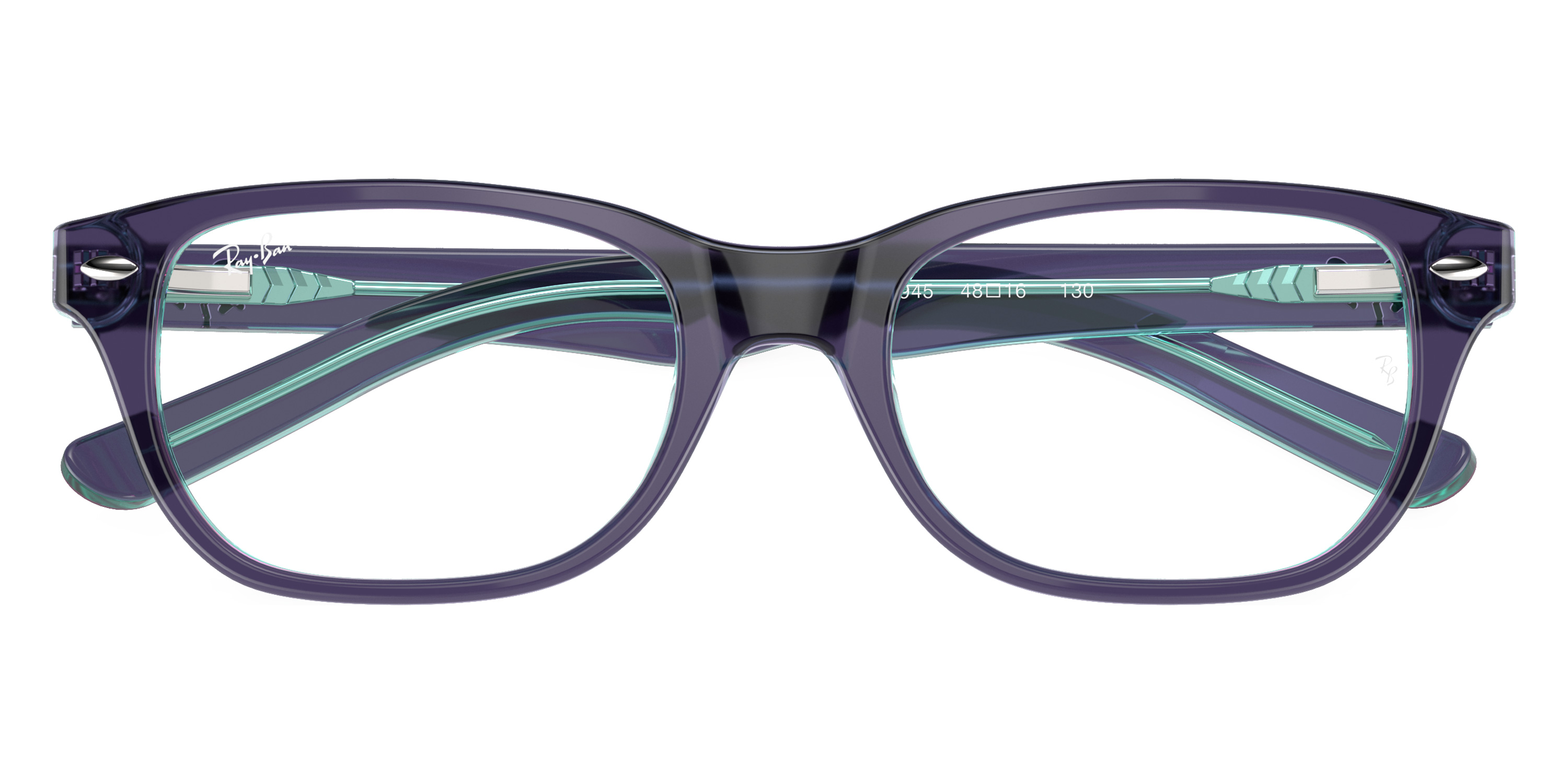Color: Top Blue and Violet and Light Blue (3945) - Ray-Ban RY1555394548