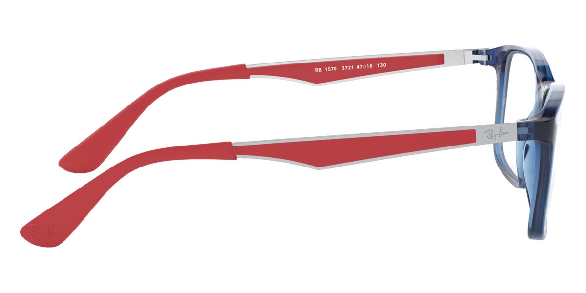 Ray Ban RY1570 3721 49 Transparent Blue Eyeglasses