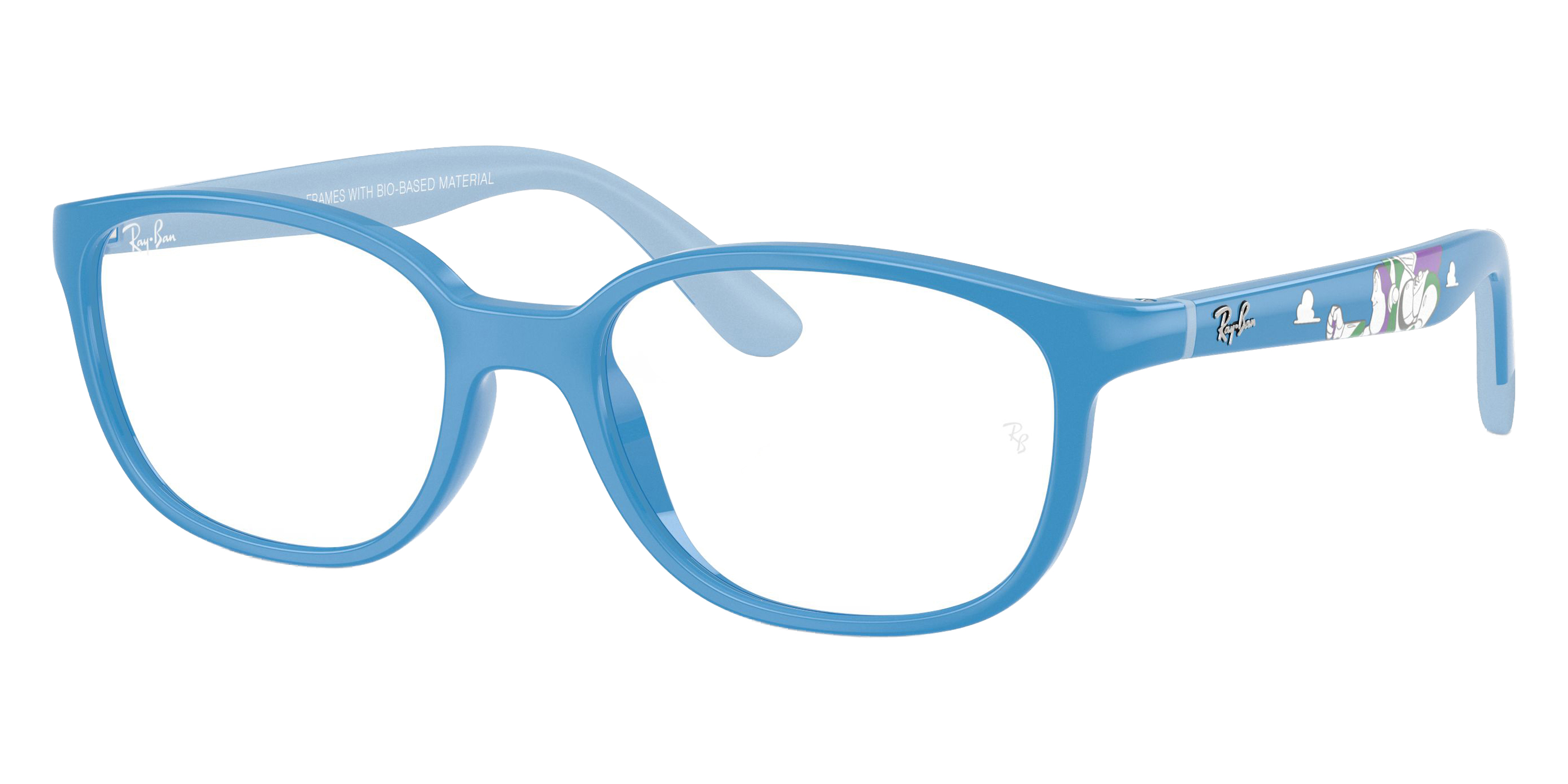 Color: Azure and Rubber Azure (7509) - Ray-Ban RY1632750948