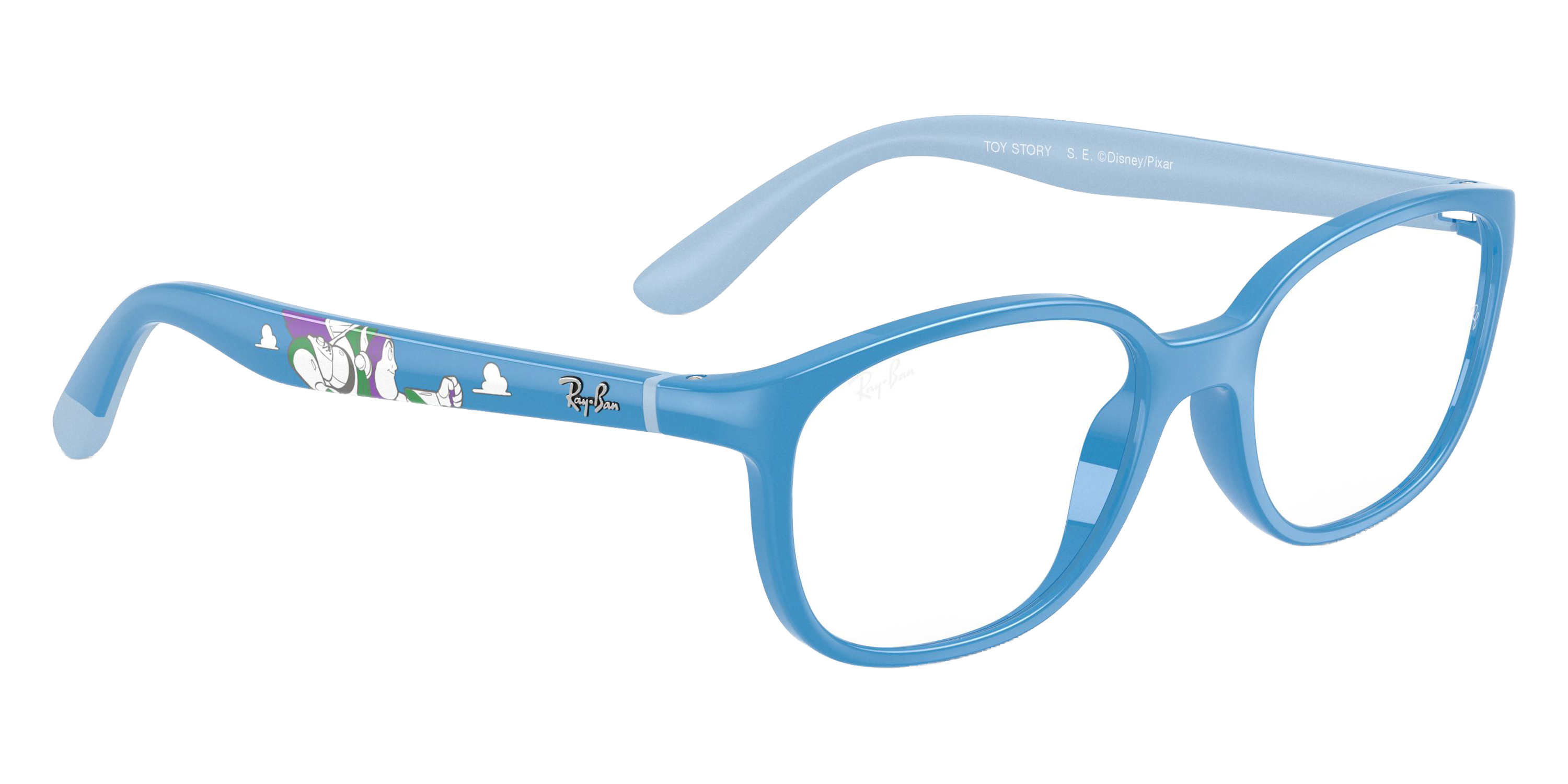 Color: Azure and Rubber Azure (7509) - Ray-Ban RY1632750948