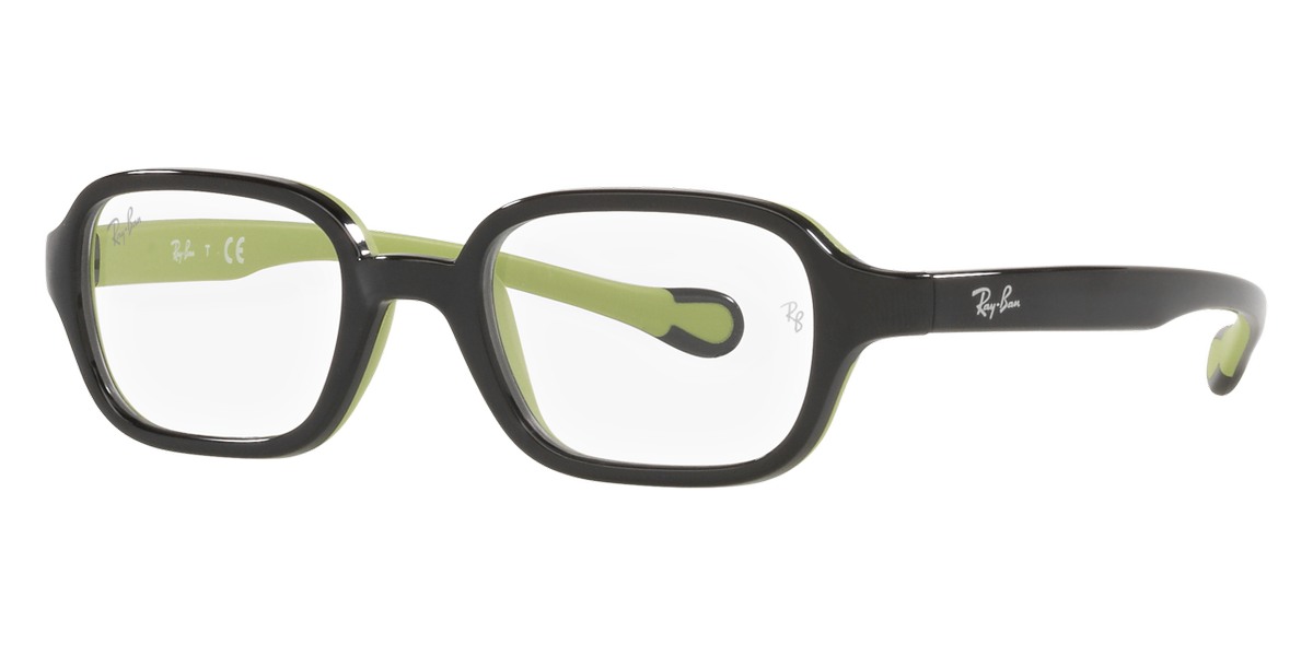 Color: Black on Rubber Green (3882) - Ray-Ban RY9074V388241