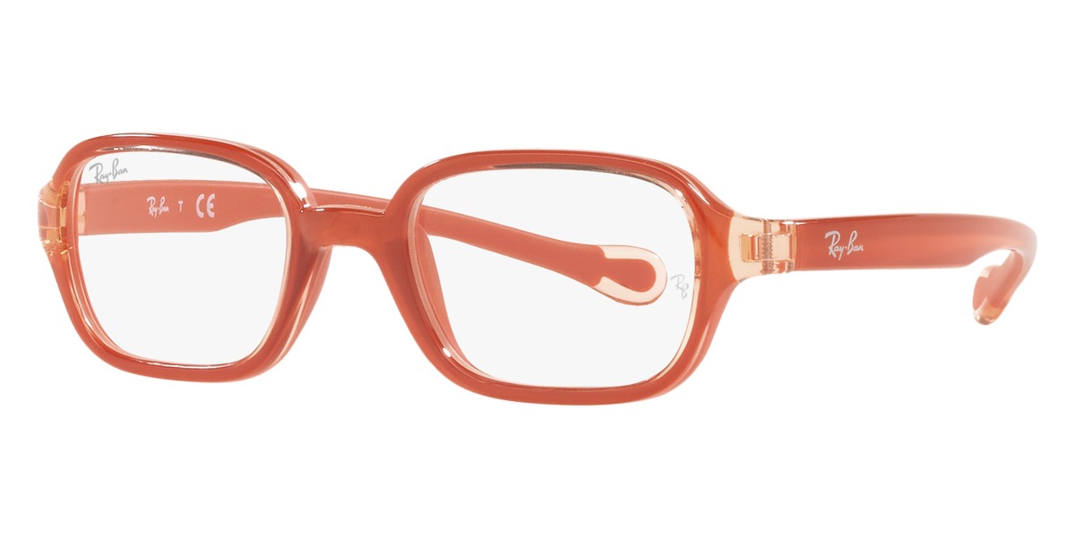 Color: Orange on Rubber Dark Orange (3883) - Ray-Ban RY9074V388341