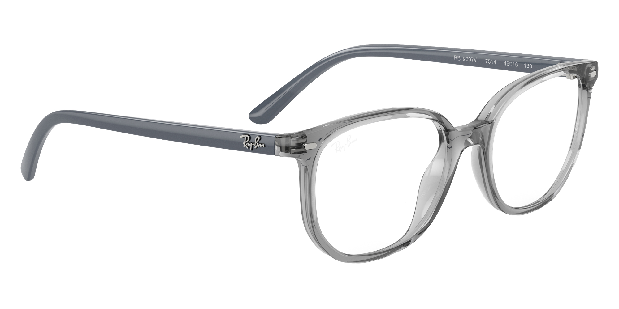 Color: Transparent Gray (7514) - Ray-Ban RY9097V751444