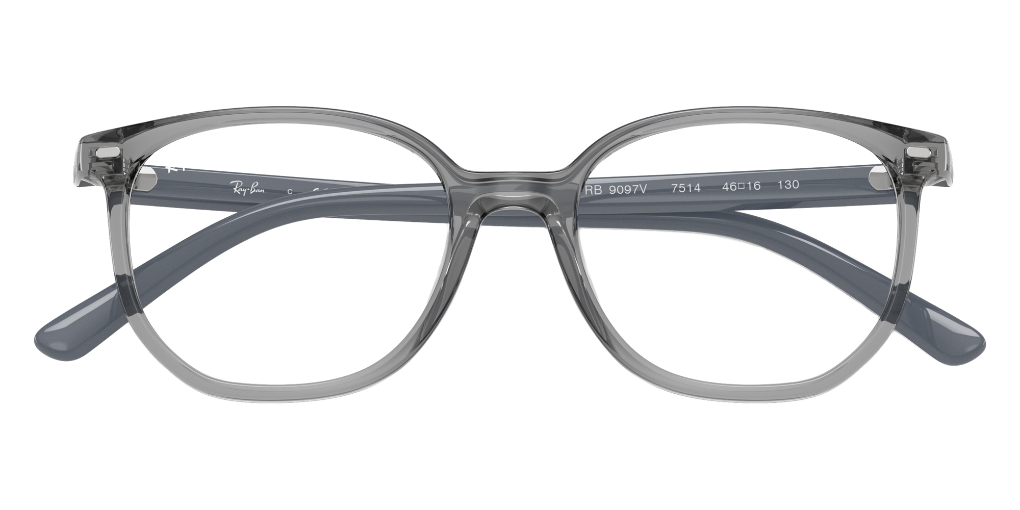 Color: Transparent Gray (7514) - Ray-Ban RY9097V751444