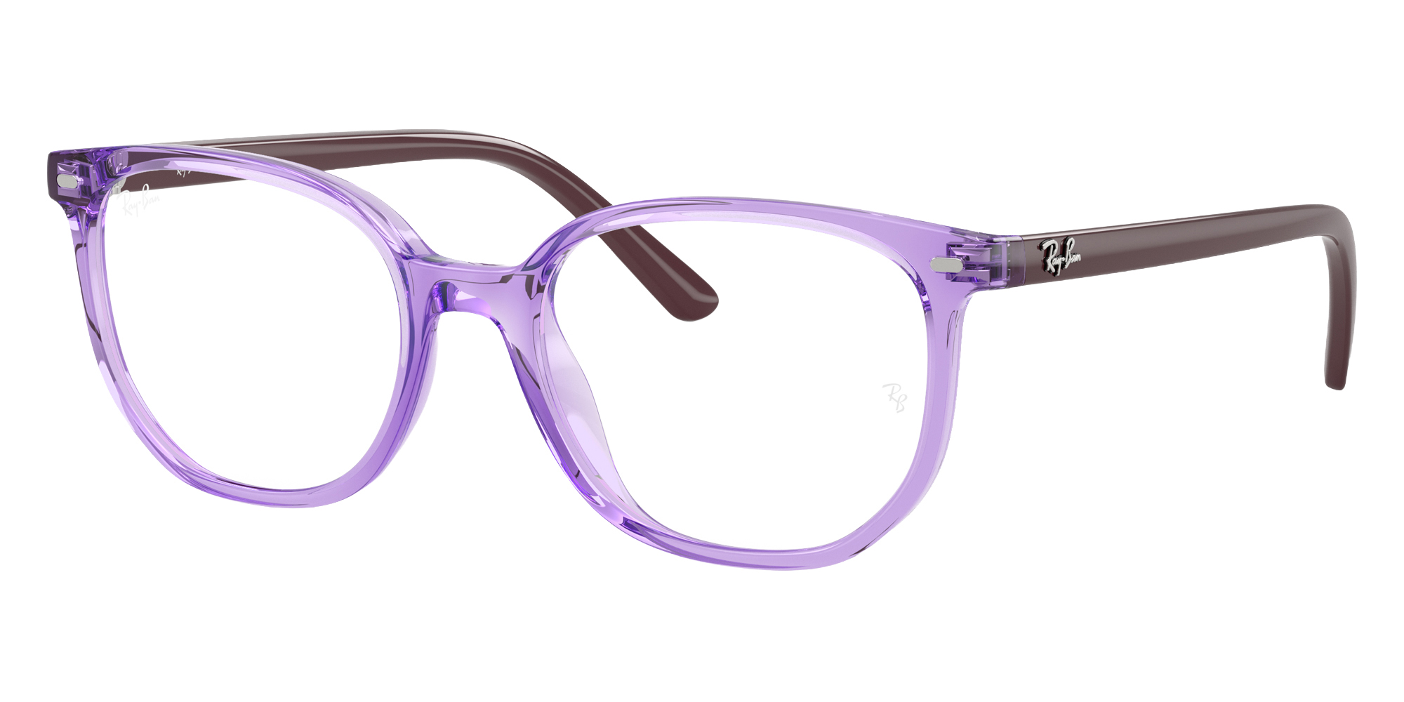 Color: Transparent Violet (7515) - Ray-Ban RY9097V751546
