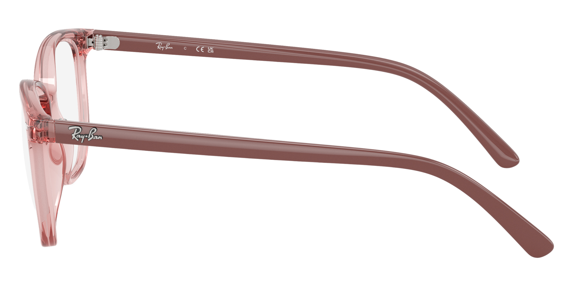 Color: Transparent Pink (7516) - Ray-Ban RY9097V751646