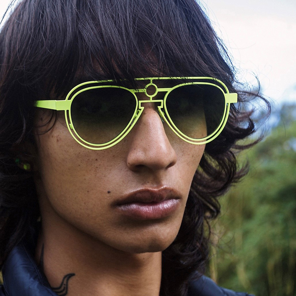 Neon orange sunglasses deals