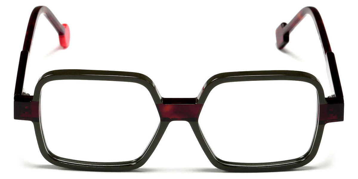 Color: Shiny Khaki/Shiny Cherry Tortoiseshell (636) - Sabine Be SBEMCLUS636196049