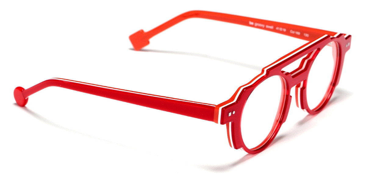 Color: Shiny Translucent Red/White/Shiny Orange (169) - Sabine Be SBEMGROSWE169106441