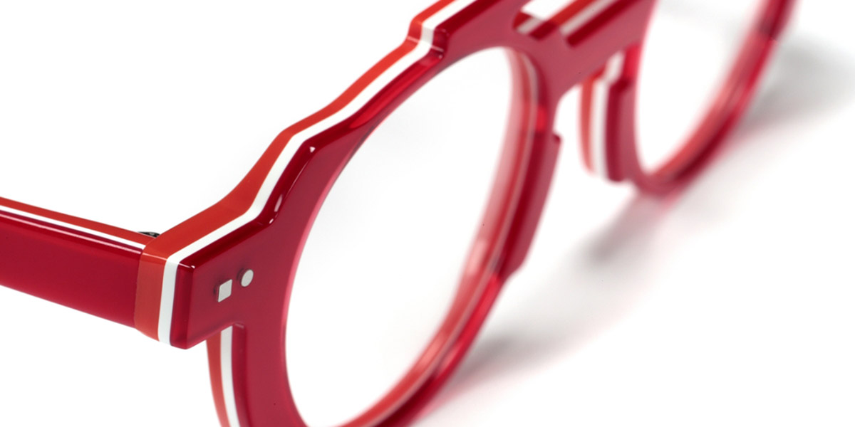 Color: Shiny Translucent Red/White/Shiny Orange (169) - Sabine Be SBEMGROSWE169106441