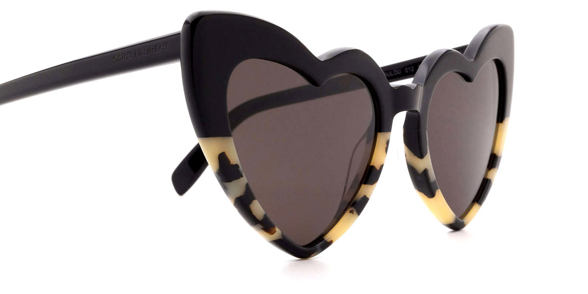 Color: Havana/Black (012) - Saint Laurent SL181LOULOU01254