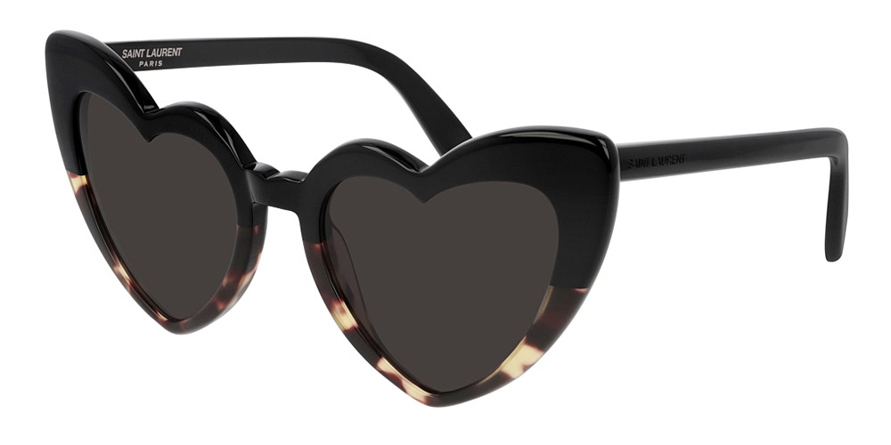 Color: Havana/Black (013) - Saint Laurent SL181LOULOU01354