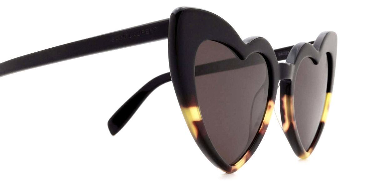 Color: Havana/Black (013) - Saint Laurent SL181LOULOU01354