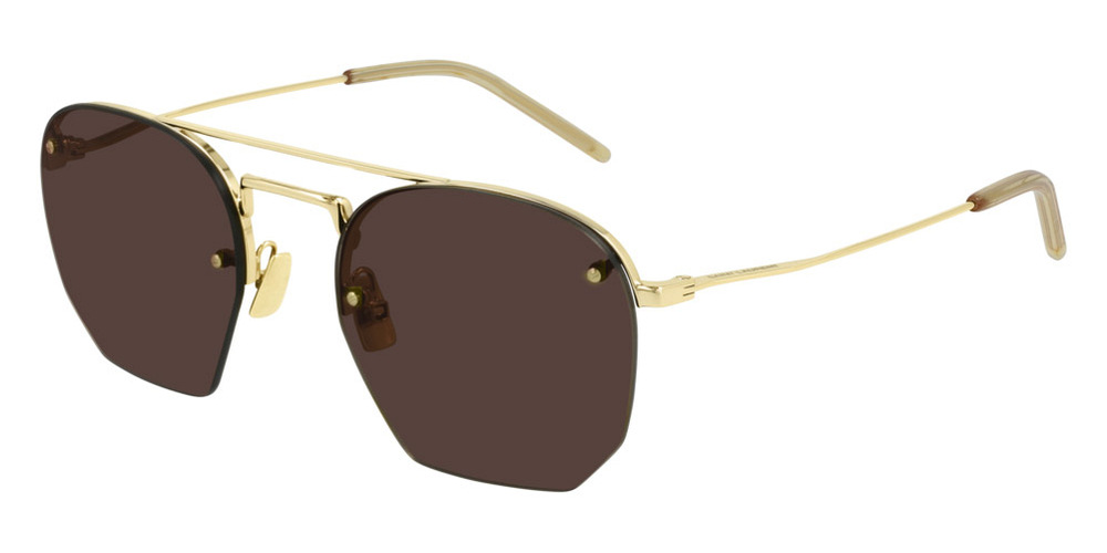 Saint Laurent™ SL 422 001 52 Gold Sunglasses