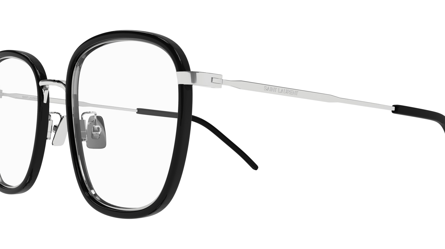 Color: Silver (001) - Saint Laurent SL440/FOPT00154