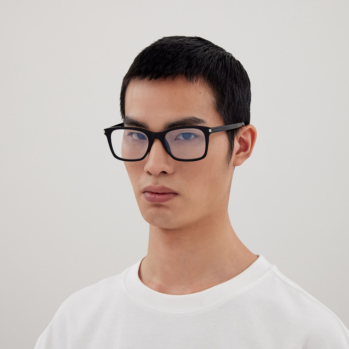 Color: Black (005) - Saint Laurent SL718SLIM00554
