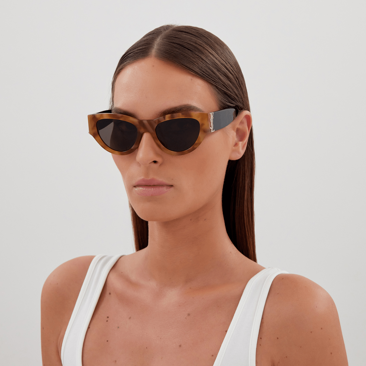 Color: Havana/Black (007) - Saint Laurent SLM9400753