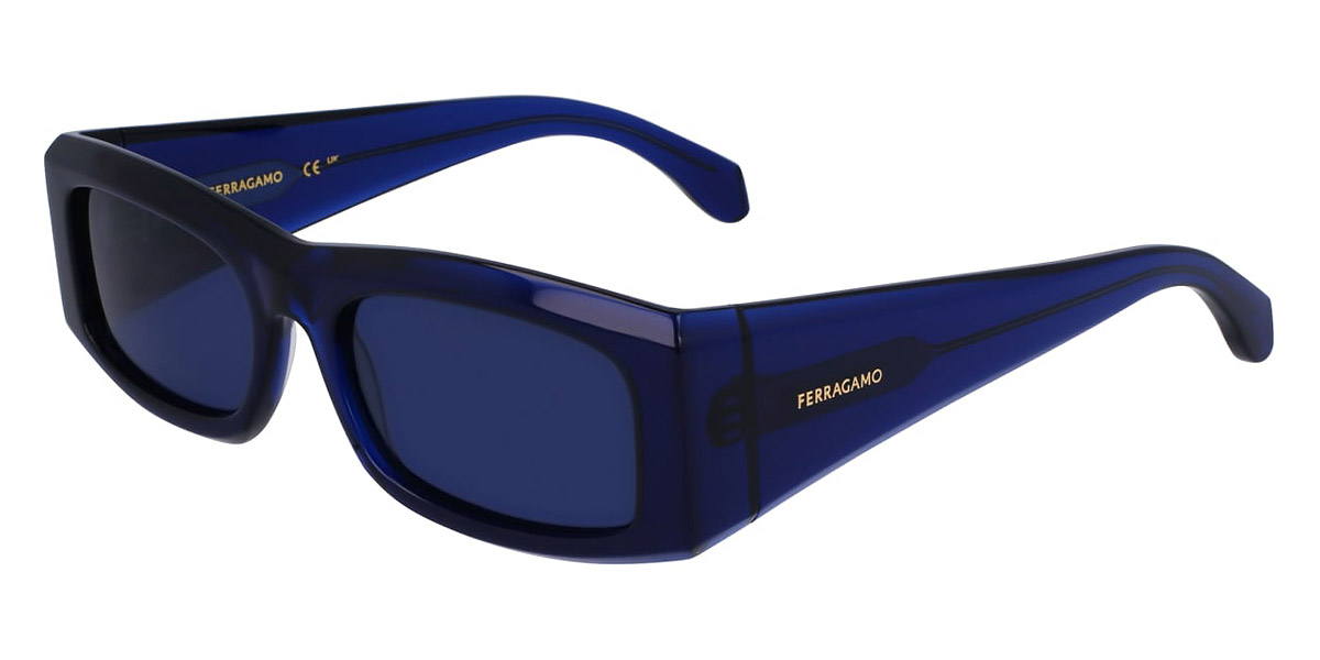 Salvatore Ferragamo™ SF2012S Rectangle Sunglasses | EyeOns.com