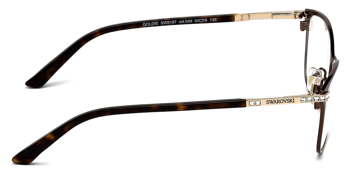Color: Matte Dark Brown (049) - Swarovski SK5187Goldie04954