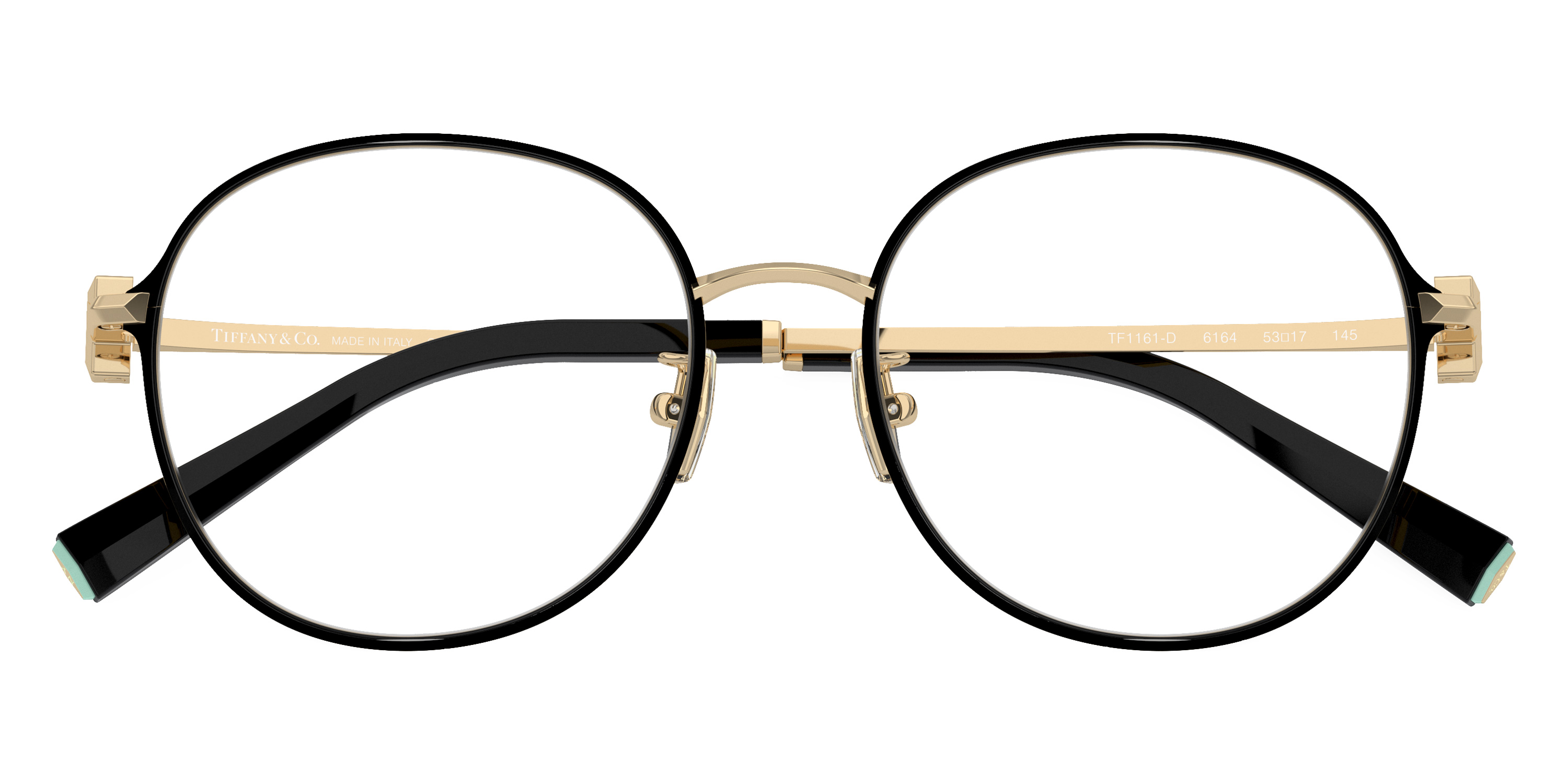 Color: Black on Pale Gold (6164) - Tiffany TF1161D616453