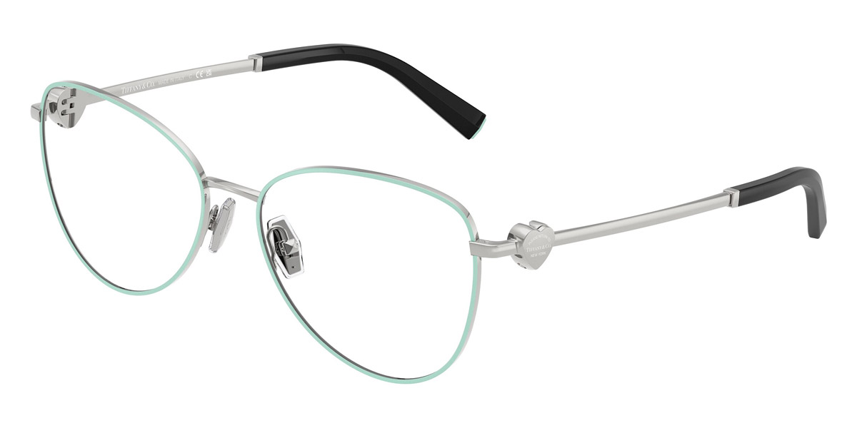 Color: Tiffany Blue on Silver/Silver (6151) - Tiffany TF1163B615156