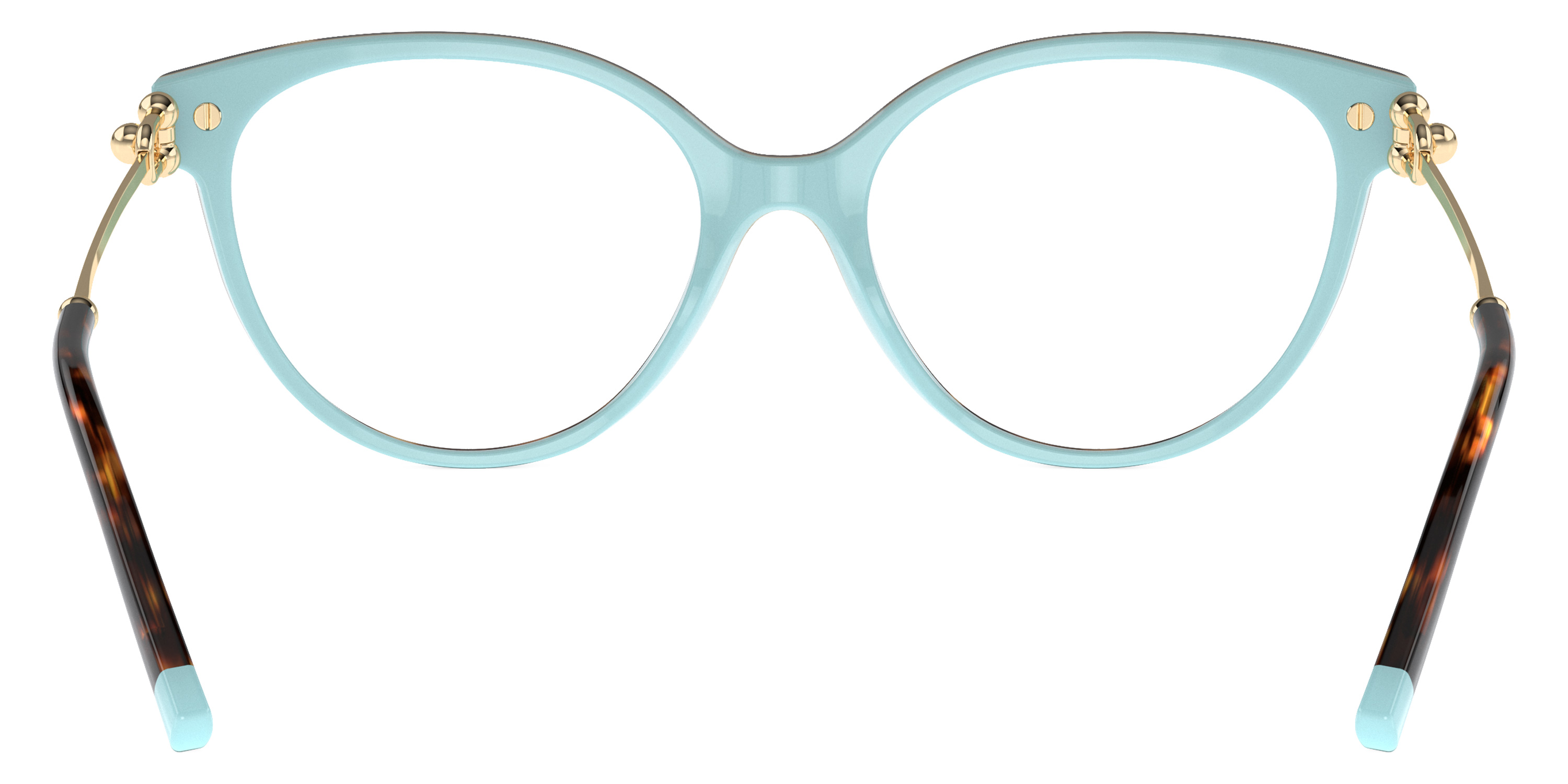 Color: Havana on Tiffany Blue/Pale Gold (8134) - Tiffany TF2217813453