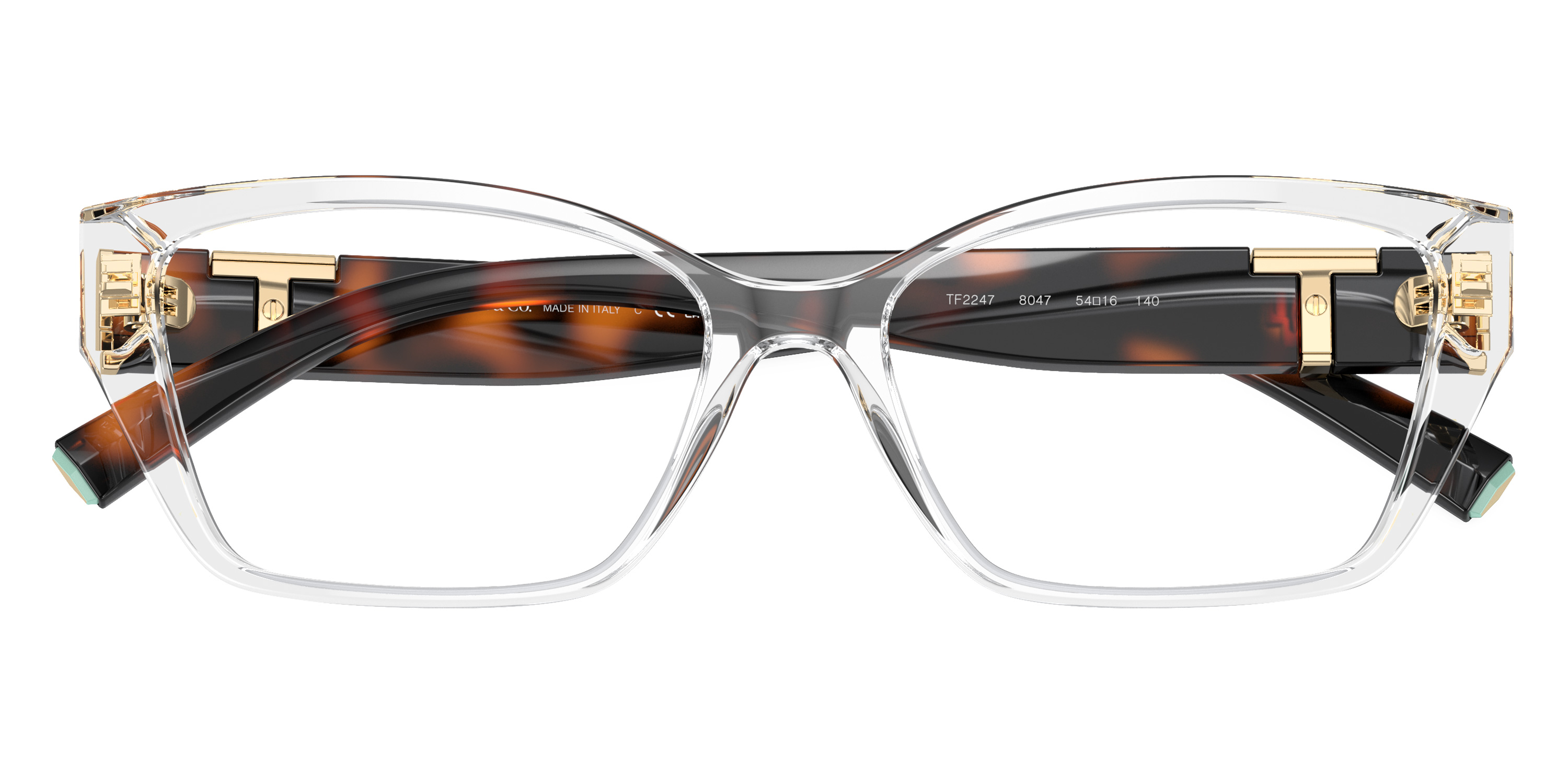 Color: Crystal/Havana (8047) - Tiffany TF2247804752