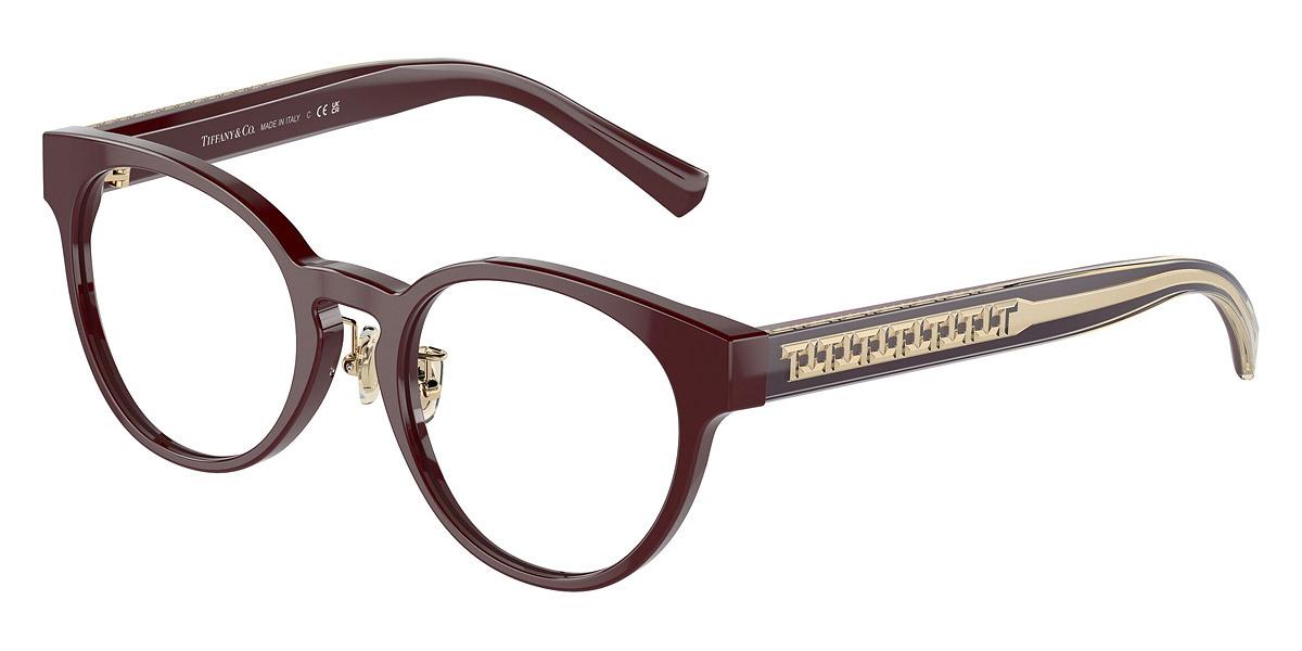 Color: Crystal on Burgundy (8389) - Tiffany TF2250F838950