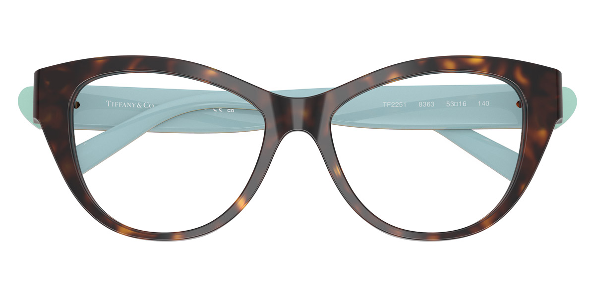Color: Havana on Tiffany Blue (8363) - Tiffany TF2251836351