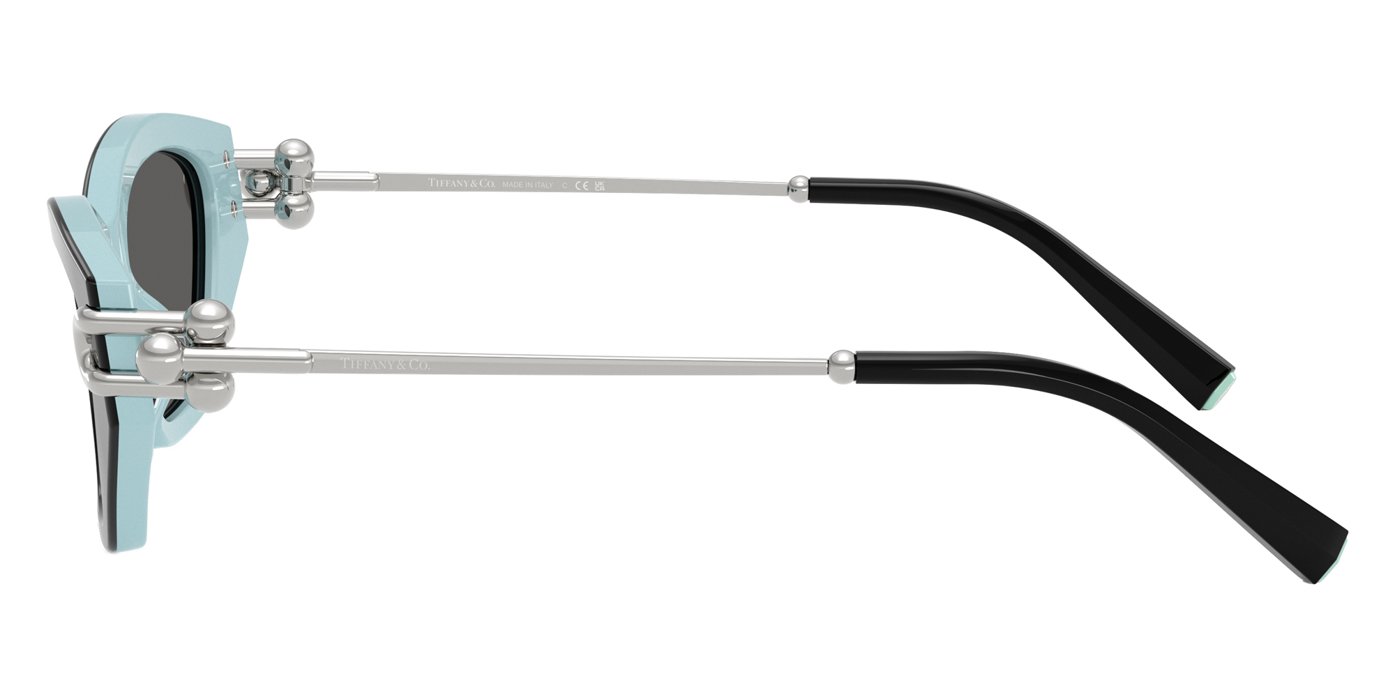 Color: Black on Tiffany Blue (8055S4) - TIFFANY TF4231U8055S453