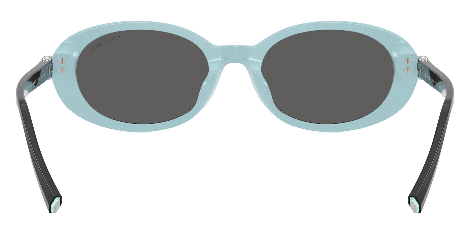 Color: Black on Tiffany Blue (8055S4) - TIFFANY TF4242D8055S454