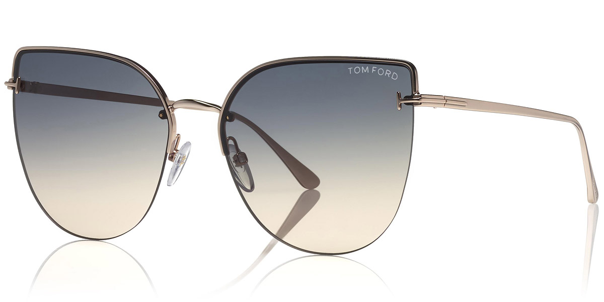 Tom Ford FT0652 Ingrid 02 Cat Eye Sunglasses EyeOns