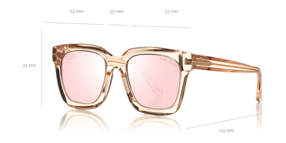 Tom Ford FT0690 Sari Geometric Sunglasses EyeOns
