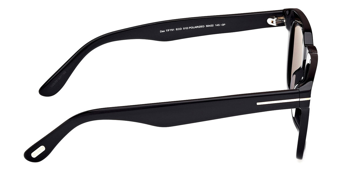 Color: Shiny Black (01D) - Tom Ford FT075101D50