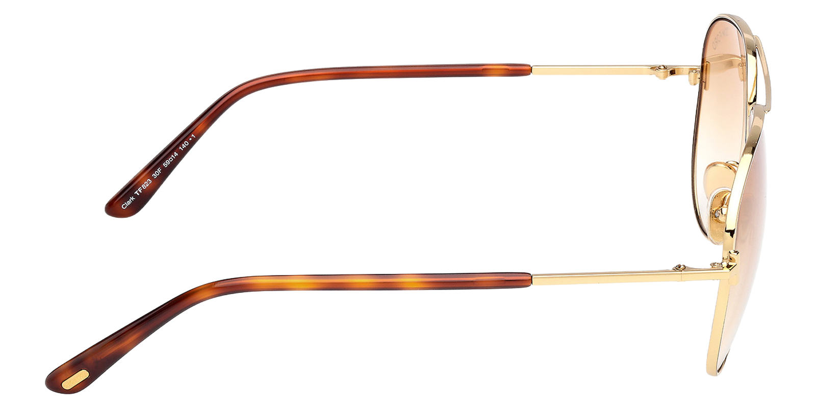 Color: Shiny Deep Gold/Blonde Havana (30F) - Tom Ford FT082330F59