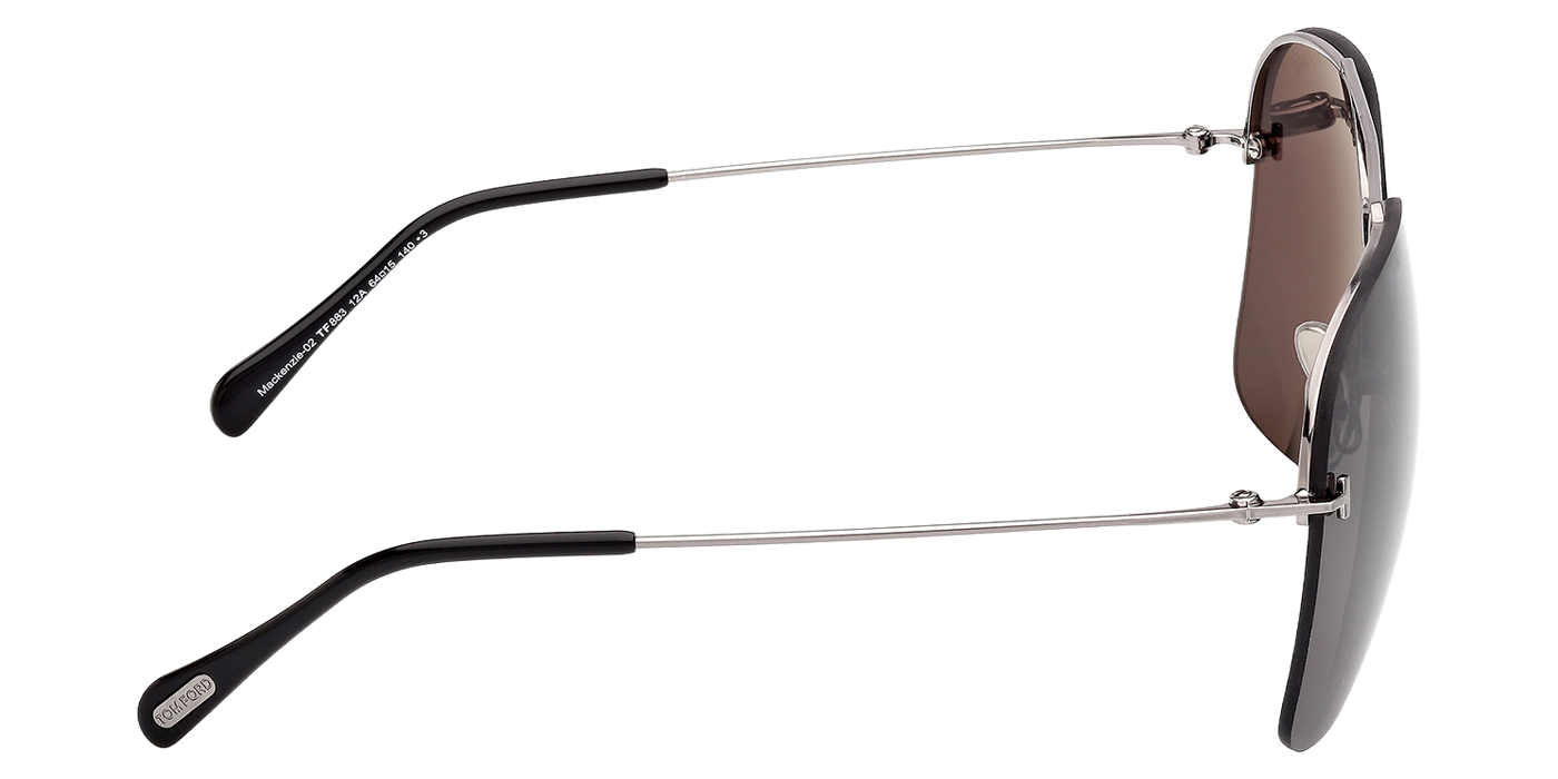 Color: Shiny Dark Ruthenium (12A) - Tom Ford FT088312A64