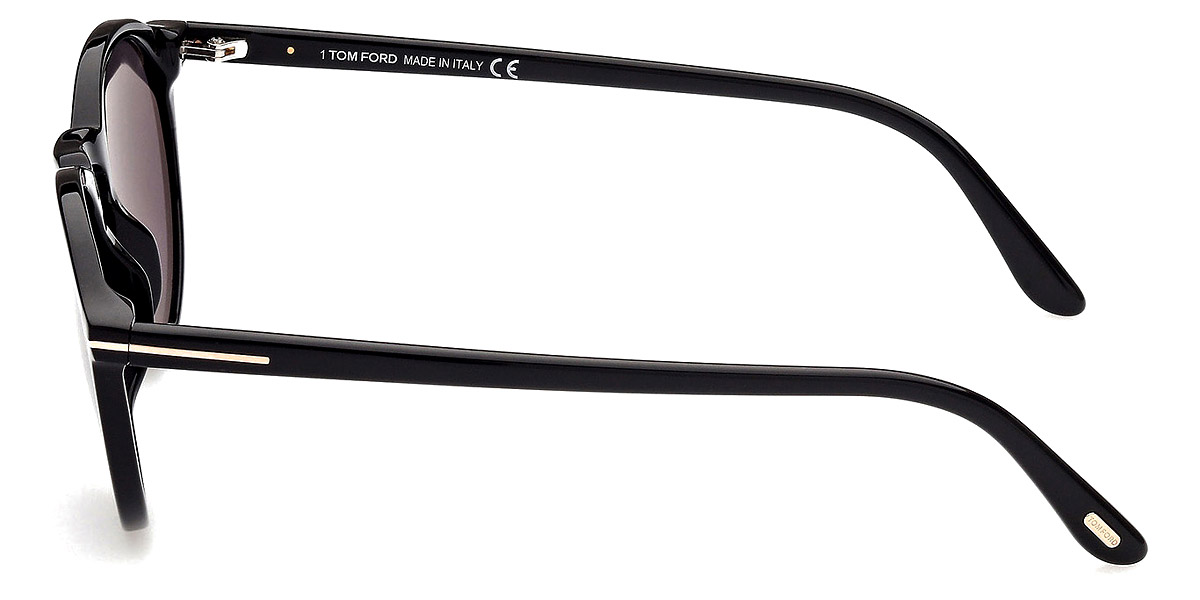 Tom Ford™ FT0904 Aurele 01A 52 Shiny Black Sunglasses