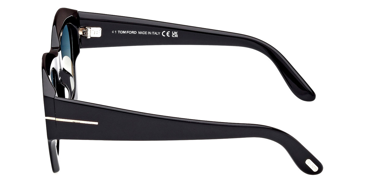 Color: Shiny Black (01P) - Tom Ford FT108301P52
