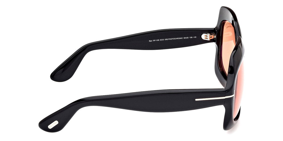 Color: Shiny Black (05E) - Tom Ford FT115505E60