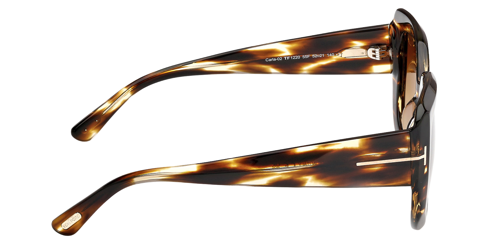 Color: Dark Havana (55F) - Tom Ford FT122055F52