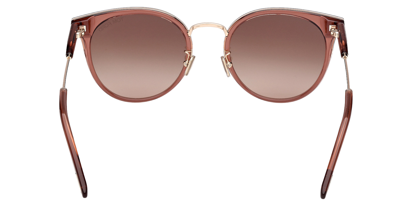 Color: Shiny Light Brown (45F) - Tom Ford FT1244-K45F54