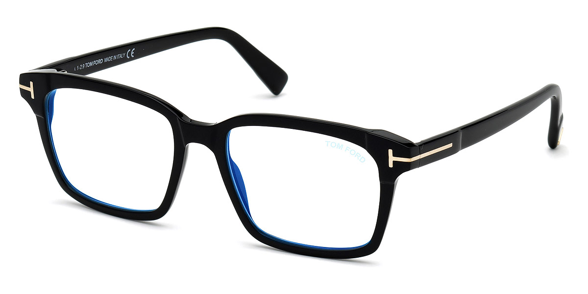 Tom Ford™ FT5661-B 001 51 Shiny Black Eyeglasses