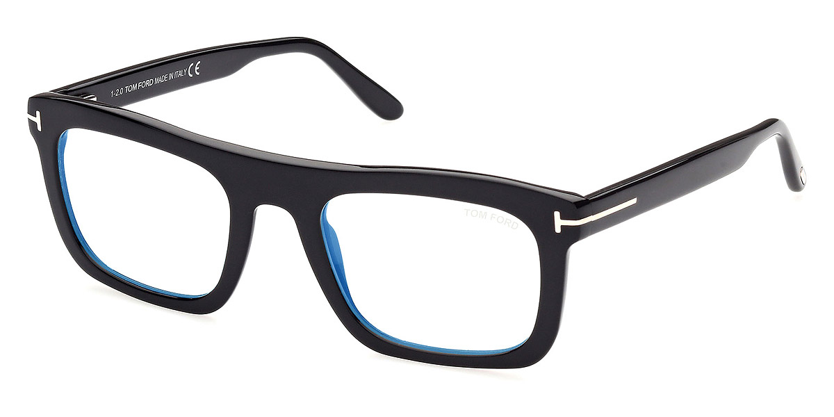 Color: Shiny Black/T Logo (001) - Tom Ford FT5757-B00152