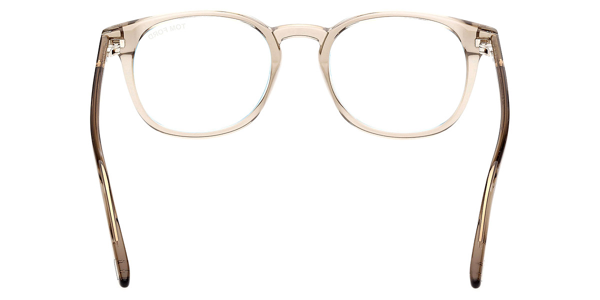 Color: Shiny Transparent Beige/T Logo (057) - Tom Ford FT5819-B05752