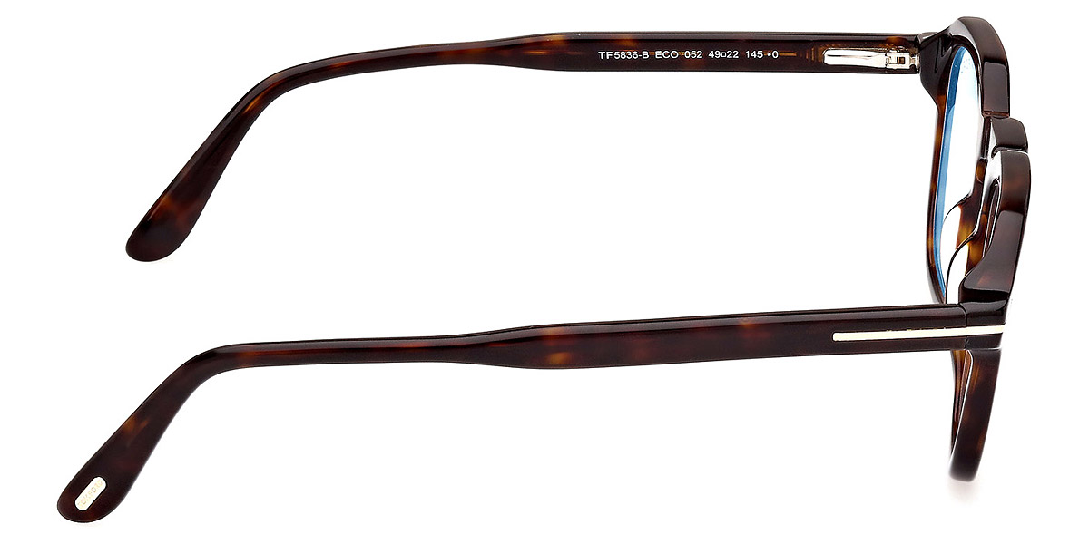 Color: Shiny Dark Havana/T Logo (052) - Tom Ford FT5836-B05249