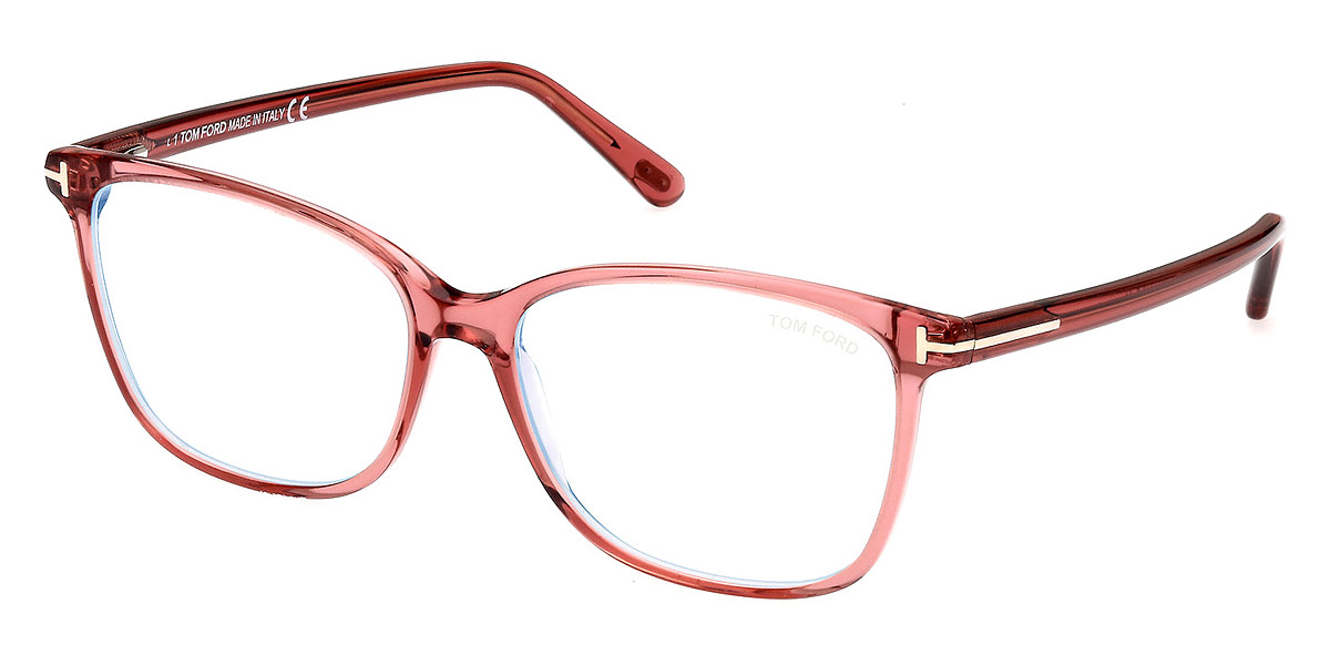 Color: Shiny Transparent Pink/T Logo (074) - Tom Ford FT5842-B07454