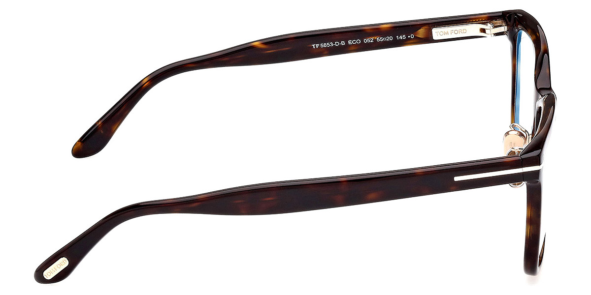 Tom Ford™ FT5853-D-B Square Eyeglasses | EyeOns.com