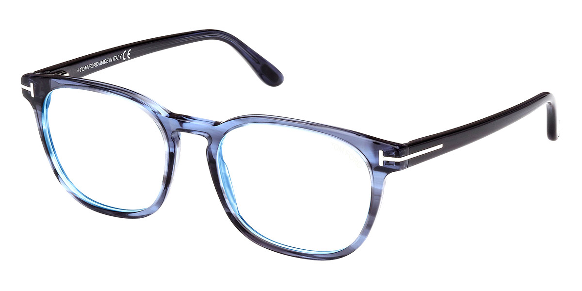 Color: Blue/Striped (092) - Tom Ford FT5868-B09253