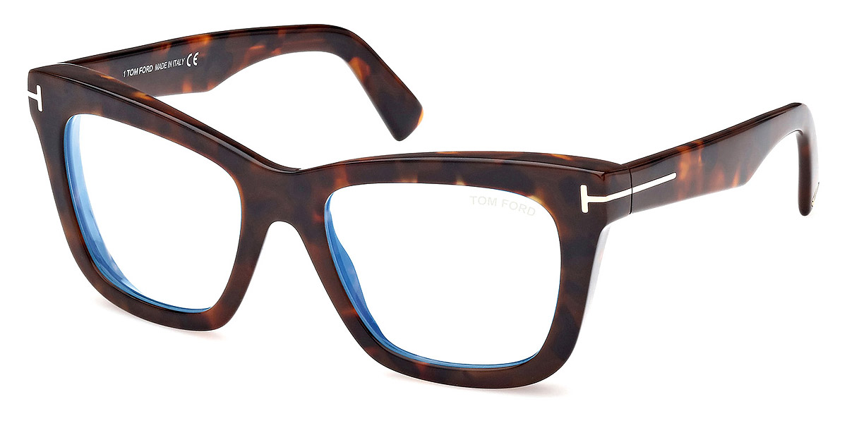 Color: Shiny Dark Havana/T Logo (052) - Tom Ford FT5881-B05252